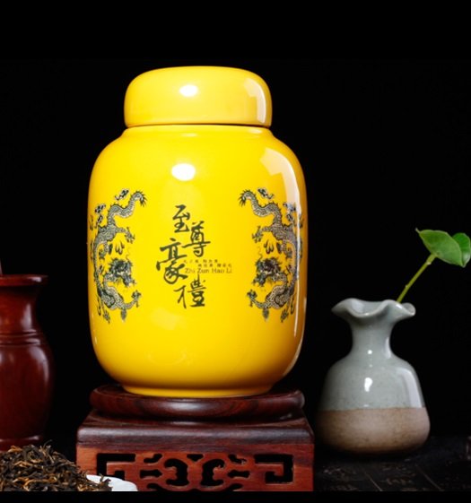 Чай Да Хун Пао (Красный Халат, подарочная керамическая упаковка, 100 гр)